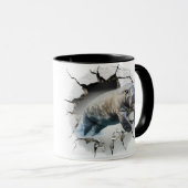 Mug Manate brisant le mur (Devant droit)