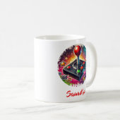 Mug Manche à balai pour jeux vidéo (Devant droit)