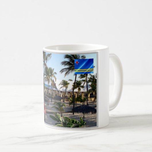 Mug Manchebo Beach - Aruba - (Devant droit)