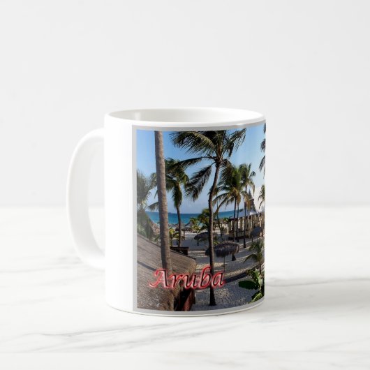 Mug Manchebo Beach - Aruba - (Devant gauche)