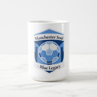 Mug Manchester Heritage Soccer City, Cadeau de footbal