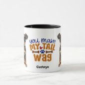 Mug Manchester Terrier Puppy Vous Faites Mon Wail Wag (Centre)