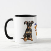 Mug Manchester Terrier Puppy Vous Faites Mon Wail Wag (Gauche)