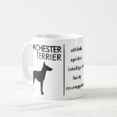 Mug Manchester Terrier, race de chien (Devant gauche)