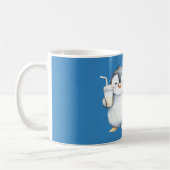 Mug Manchot Blue Be Happy (Gauche)