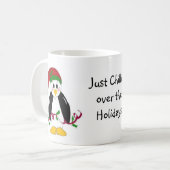 Mug Manchot de Noël (Devant gauche)