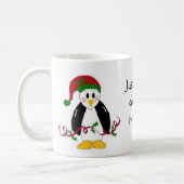 Mug Manchot de Noël (Gauche)