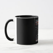 Mug Manchot de Noël qui skie (Gauche)