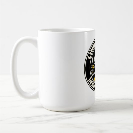 Mug Manchot Linux Tux Fanart - Maître Dojo (Gauche)