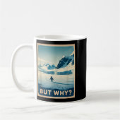 Mug Manchot mais pourquoi montagnes (Gauche)