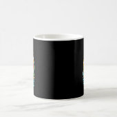 Mug Manchot solitaire Pastèque Surf Été Coucher de sol (Centre)