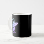 Mug Manchot surfeur Planche de surf Funny Drôle Surfin (Devant gauche)