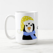Mug Manchot surpris - Juste en train de se détendre (Gauche)