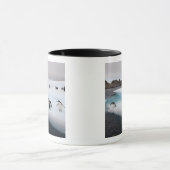 Mug Manchots à jugulaire (Centre)