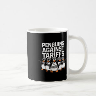 Mug Manchots Soldats Drôles Contre Droits De Douane Sa