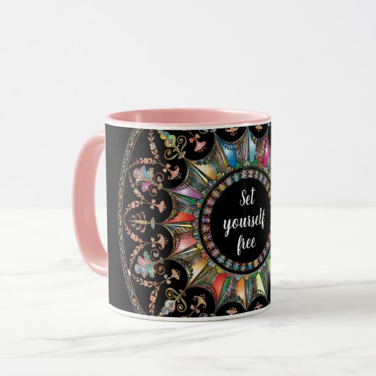 Mug Mandala (Devant gauche)