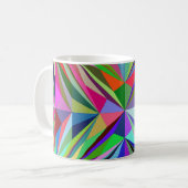 Mug Mandala Abstrait (Devant gauche)