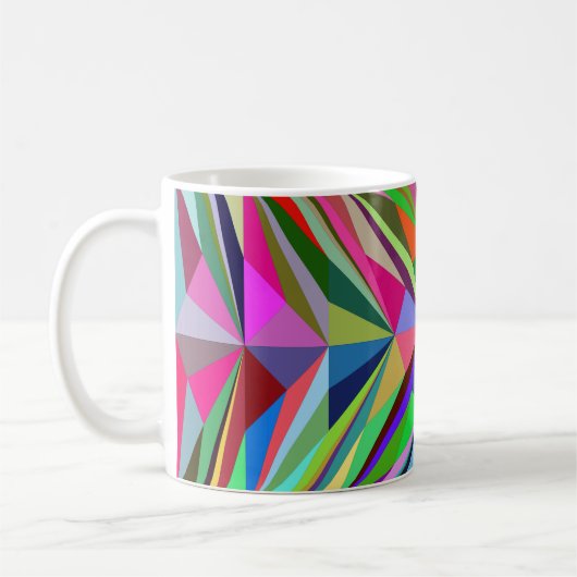 Mug Mandala Abstrait (Gauche)