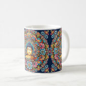 Mug Mandala avec bouddha (Devant droit)