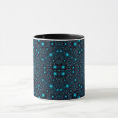 Mug Mandala bleu magique (Centre)
