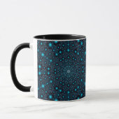 Mug Mandala bleu magique (Gauche)