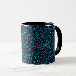 Mug Mandala bleu magique