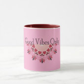 Mug Mandala Bonne Vibration (Centre)