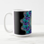 Mug Mandala celtique de fractale (Gauche)