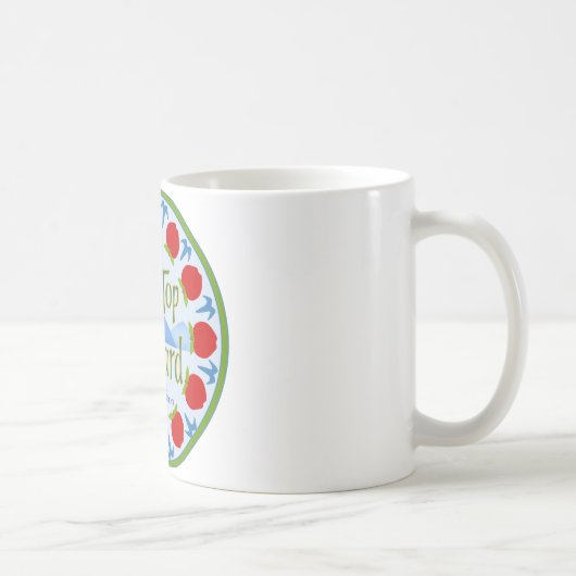 Mug Mandala d'Apple - bleu (Droite)