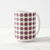 Mug Mandala de citrouille d'Halloween (Devant droit)