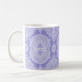 Mug Mandala de diamant céleste (Gauche)