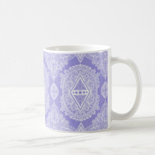 Mug Mandala de diamant céleste (Droite)