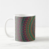 Mug Mandala de fleur (Gauche)
