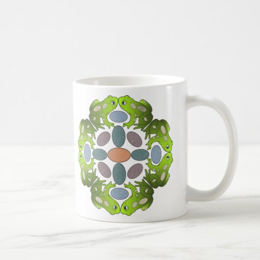 Mug Mandala de grenouille (Droite)