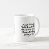 Mug Mandala de manne (Devant droit)