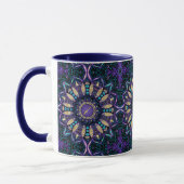 Mug Mandala de Sagittaire de signe de zodiaque (Gauche)
