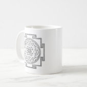 Mug Mandala de Sri Yantra (Devant gauche)