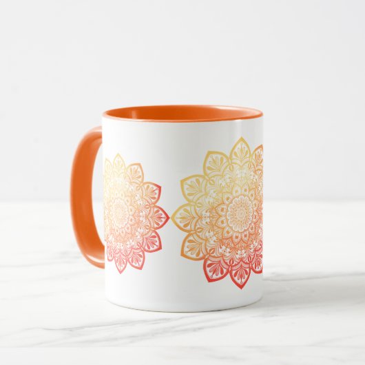 Mug Mandala d'énergie (Devant gauche)