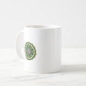 Mug Mandala designClassic Mug, 11 oz (Devant gauche)