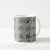 Mug Mandala en ardoise moderne" (Devant droit)