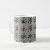 Mug Mandala en ardoise moderne" (Devant gauche)