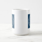 Mug Mandala fait de coquillages (Centre)