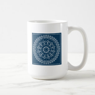 Mug Mandala fait de coquillages