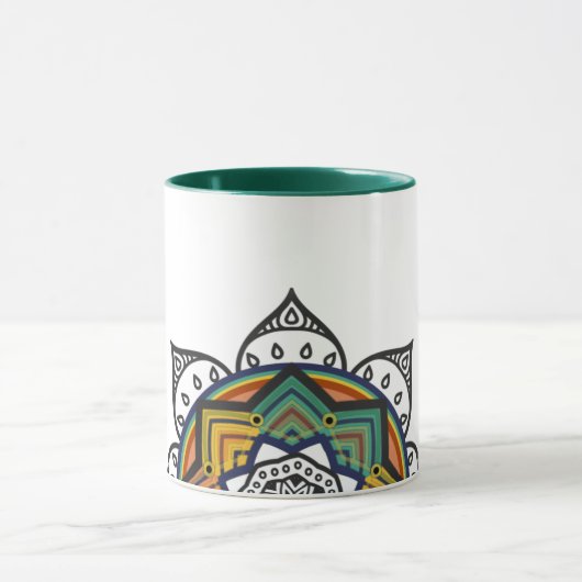 Mug Mandala floral (Centre)
