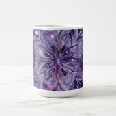 Mug Mandala floral aquarelle violette (Centre)