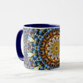 Mug Mandala géométrique (Devant gauche)