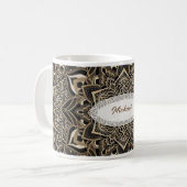 Mug Mandala Gold (Devant gauche)