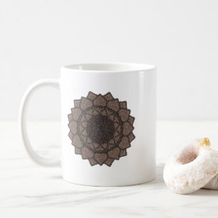 Mug Mandala Grain de Café - Moderne Organique - Amateu