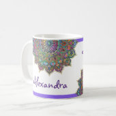 Mug Mandala Inde Style 1 (Devant gauche)