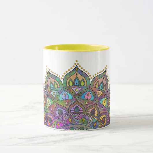 Mug Mandala Inde Style 1 (Centre)